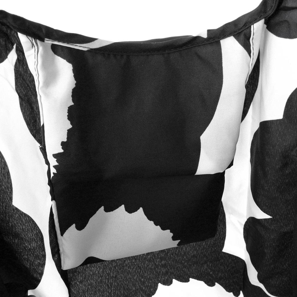 Marimekko Smart Bag Tote Bag 091492 190, Black, White [Parallel Import]