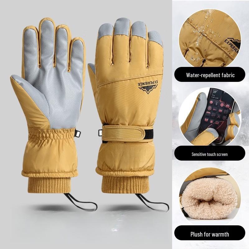 Rindu Outdoor Cycling Touchscreen Waterproof Warm Gloves One Size