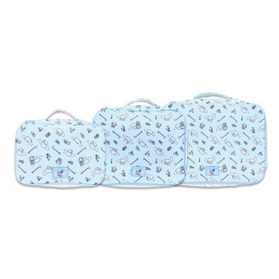 Marushin Travel Pouch Set Water Convenient Character Design 3-Piece (Sanrio, Cinnamoroll, Cinnamon) - (Product Number 3825016900)
