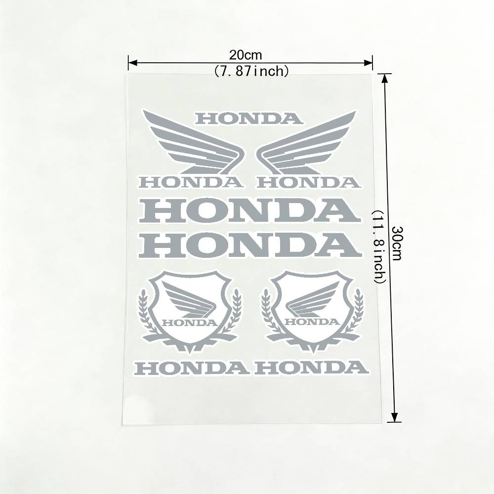 For Honda 18 colors Reflective motorcycle stickers, 3M safety warning at night in the dark scooter helmets UO2
