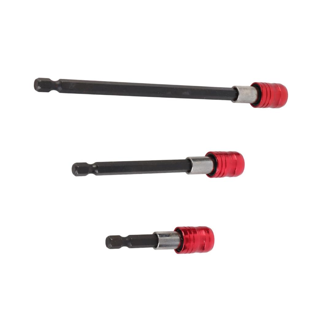 60100150mm 6.35mm Šestihranná Stopka Prodlužovací Držák Bitů Šroubováku (Červené)