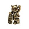 Estatueta de Gato da Fortuna Desenho Animado Um Bilhão Dinheiro Atraindo Gato da Sorte Resina Desktop Escritório Decoração de Casa Feng Shui Presente