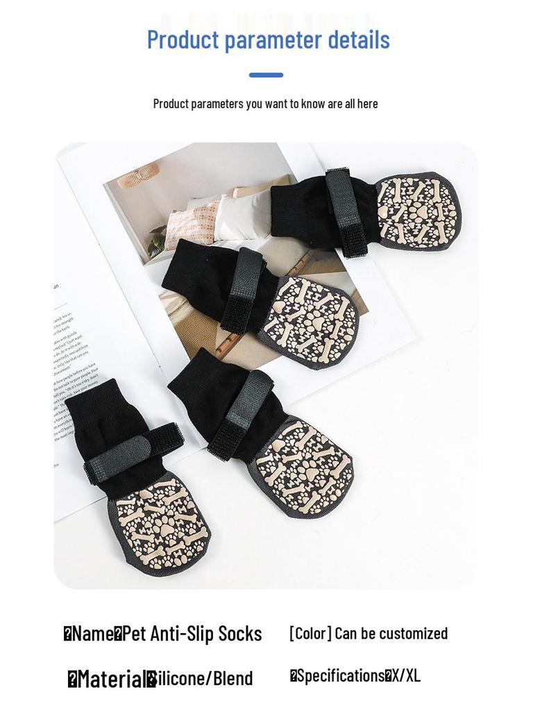 Large Dog Waterproof Non-Slip Socks & Shoes - All Season Pet Footwear