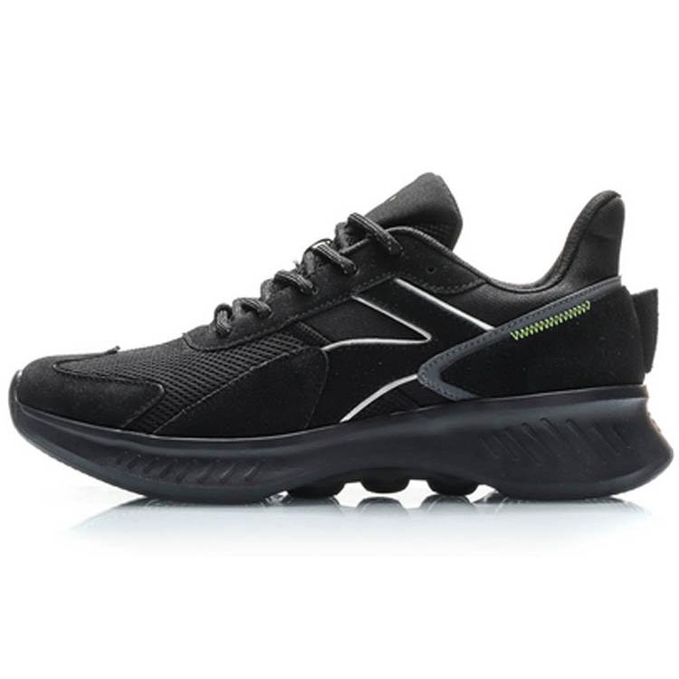 

New LiNing Cushioning Balance Low Top Sports Casual Shoes Men s Black AREP017-4 40