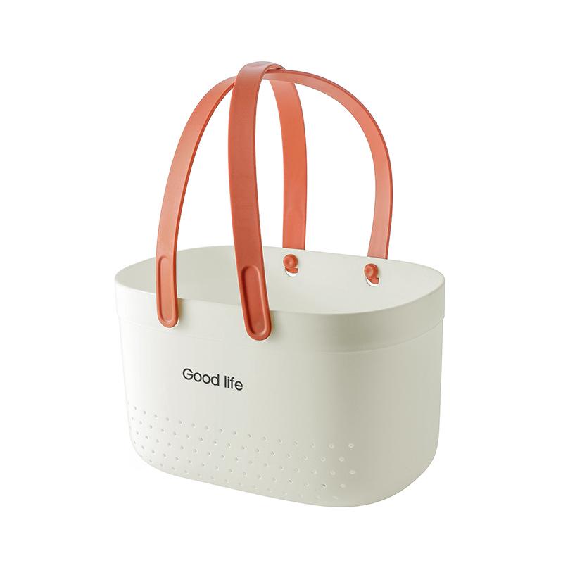 Portable Silicone Bathroom Storage Basket