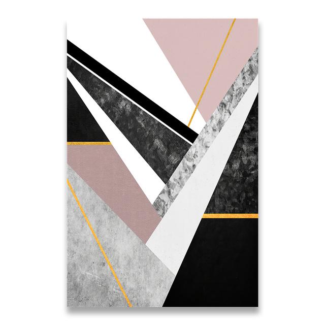 Nordic Abstract Geometry Home Decoration Nordic Canvas Painting Wall Art Luxury Art Decoration Poster