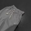 Casual Couple Straight Leg Sweatpants Fashion Dual Waist Fold Design Street Style