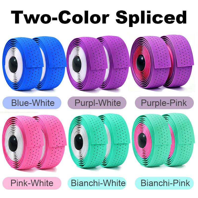 Soft EVA Bicycle Handlebar Tape Non-Slip Shock Absorbing Road Gravel Bike Handle Wrap Strap Sweat-absorption Cycling Bar Tapes 1