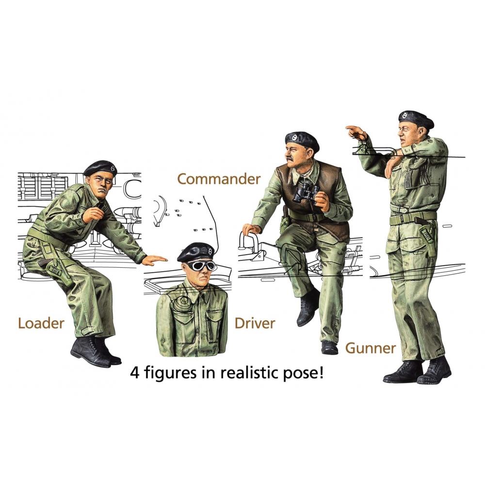 Tamiya 135 Military Miniature Series No.366 British Tank Destroyer M10 IIC Achilles Plastic Model 35366