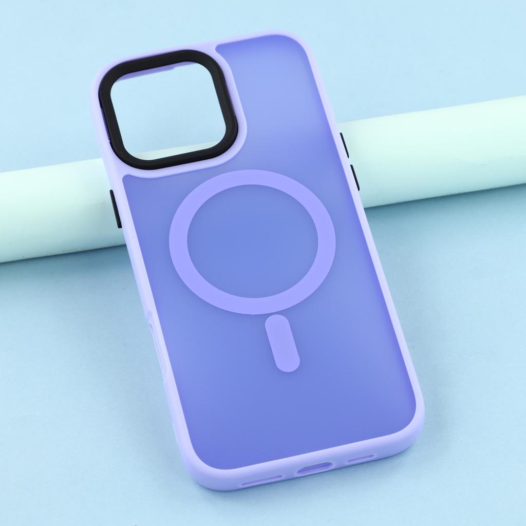 For iPhone 16 Pro Max Case Compatible with MagSafe Skin-Touch PC + TPU Phone Cover