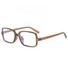 PC Square Frame Sunglasses Fashion Sun Protection for Outdoor Travel Vacation Trendy UV Blocking Lightweight & Durable