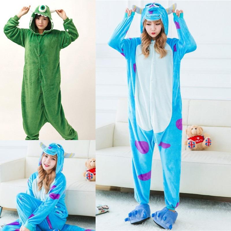Entzückender Mike Wazowski und Sully Pyjama von Monsters University für Kinder und Erwachsene