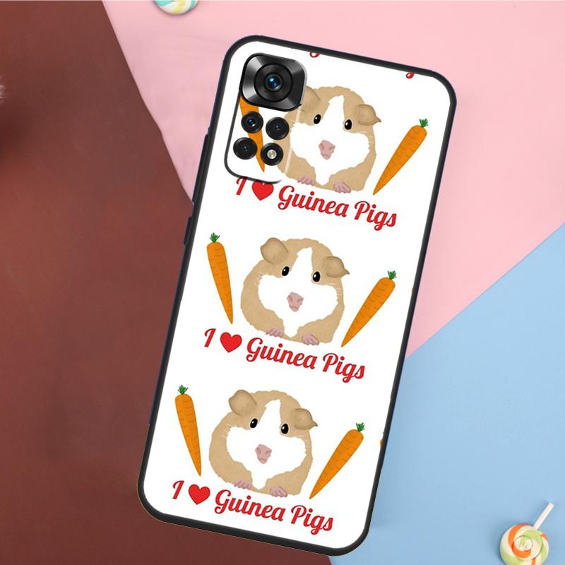 Custodia Carina con Motivo Porcellino d'India Per Xiaomi Redmi Note 14 13 Pro 12 11 9 10 9S 10S 11S 12S Redmi 14C 10C 12C 13C