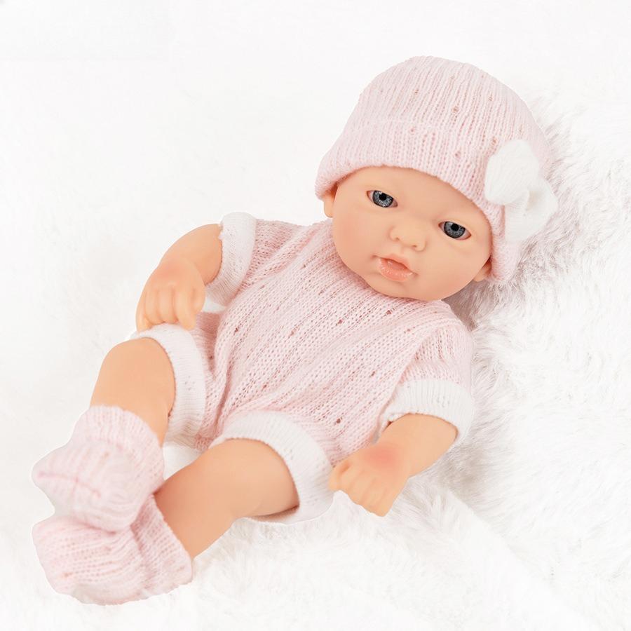 7 Inch Reborn Baby Doll Soft Silicone Realistic Newborn Vinyl Toy for Kids Gift