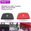 F20 F30 F36 F10 F11 F01 F02 F07 F25 F26 F15 F16 Car Gear Lever Auto Parking P Button Cap For BMW 1 2 3 4 5 7 X3 X4 X5 X6