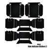 For R1300GSA R 1300 GS ADV R1300GS Adventure 2025- Motorcycle Suitcase Stickers Protective PEVA Frosted Anti-slip Sticker