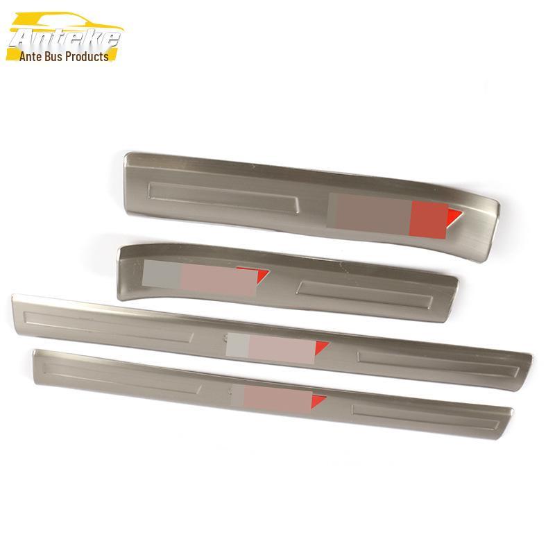 Stainless Steel Q3 Threshold Anti-Scratch Welcome Pedal Scuff Strip