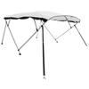 Toldo Bimini de 4 Arcos com Painéis Laterais de Malha 243 x (200 213) x 137 cm