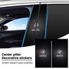 2Pcs Car Logo Center Pillar Protective Film Anti-scratch Sticker Decal For Enclave Regal Lacrosse Encore Excelle Envision Car Accessories