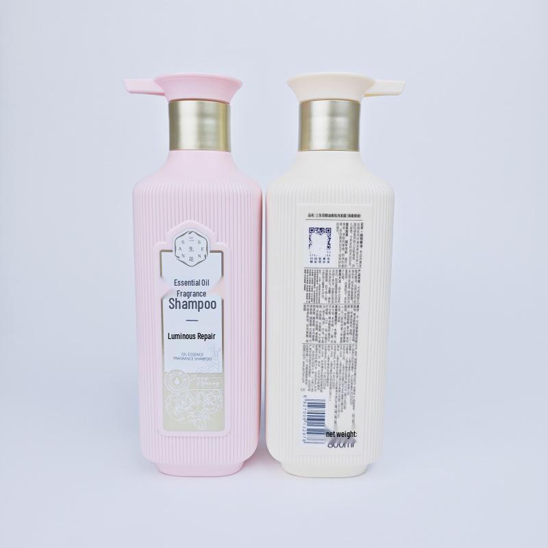 Sanshenghua Dandruff & Oil Control Shampoo, Body Wash, Conditioner, Cream with Long-lasting Fragrance Set