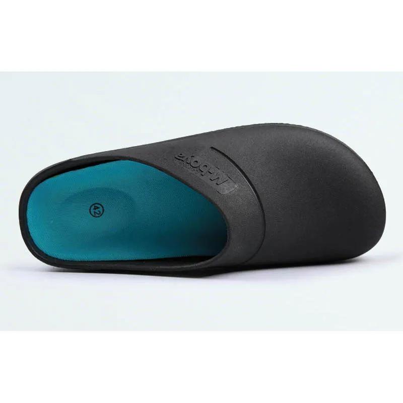 High Quality EVA Non-slip Waterproof Oil-proof Kitchen Chef Shoes Master Cook Hotel Restaurant Work Shoes Slippers Zapatillas