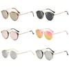 Vintage Round Sunglasses for Men and Women – Classic Gothic Style Steampunk Sun Glasses with UV400 Protection