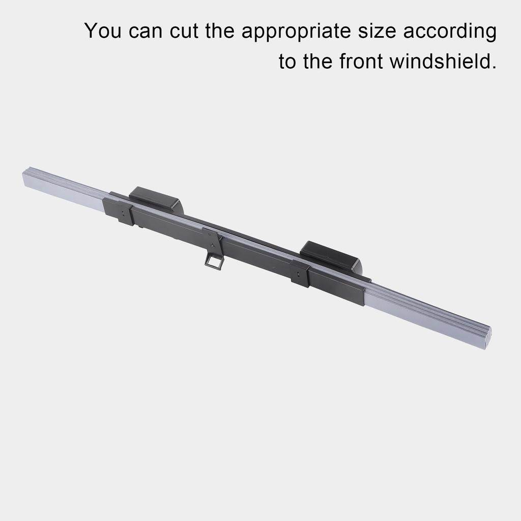 Zatahovací sluneční clona do auta šířka 70 cm kryt na čelní sklo hliníková fólie s přísavkou