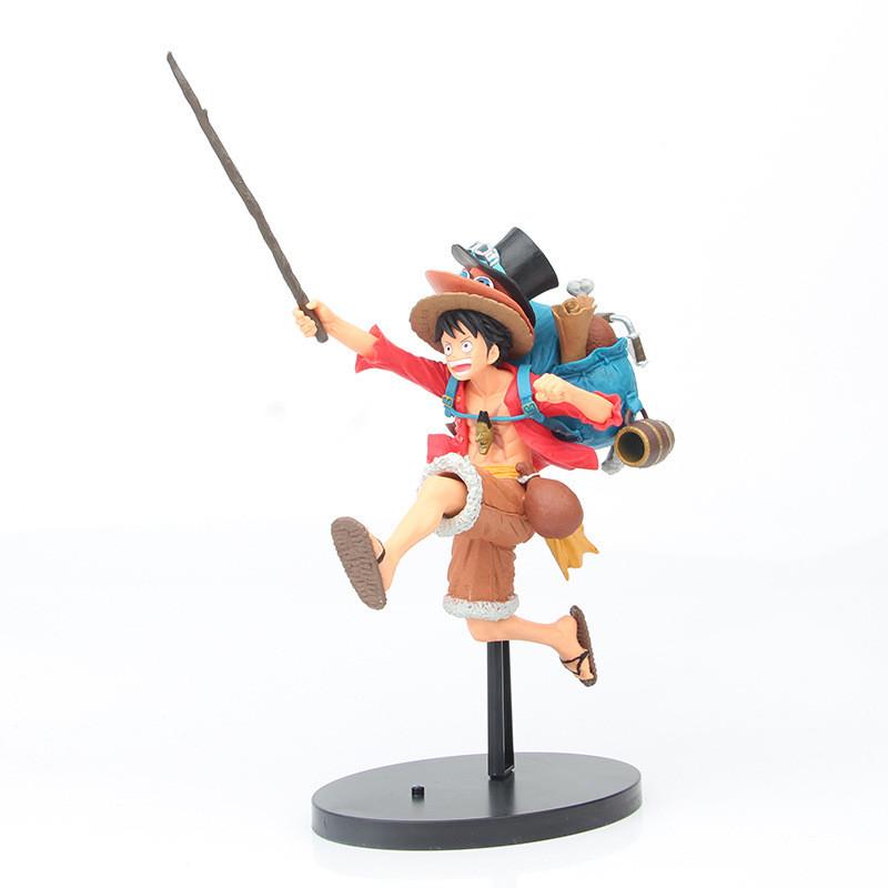 One Piece Running Brothers Pvc Figures Set 20cm High Detail Collectible Figurines