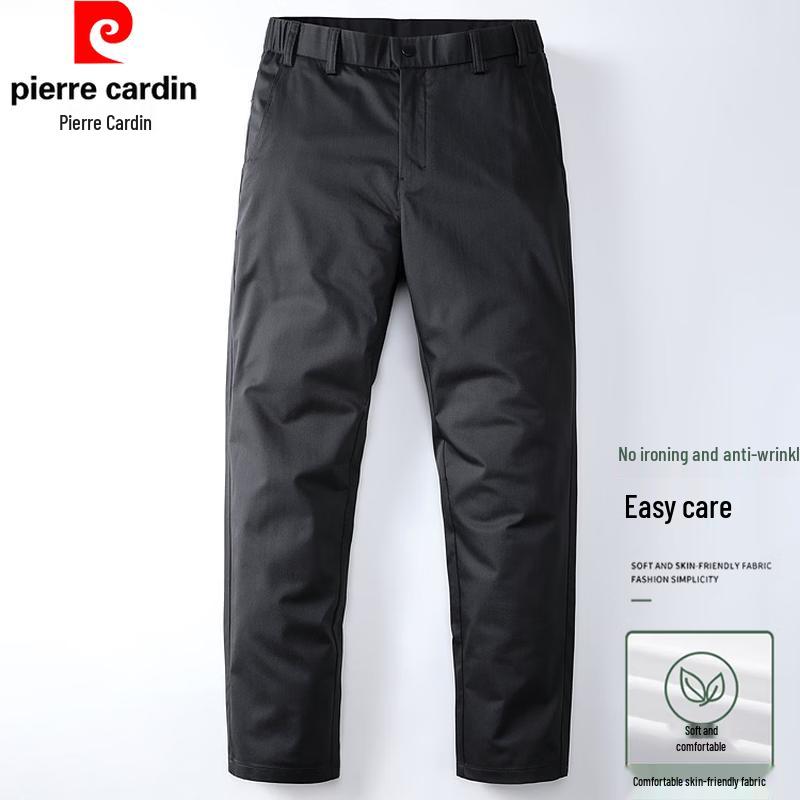 Pierre Cardin Men s Summer Casual Straight-Leg Trousers L