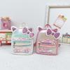 Childrens Cartoon Butterfly Bow Ears Pu Backpack For Kindergarten Daily Use