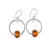 Citrine Gemstone 925 Sterling Silver Handmade Jewelry Drop/Dangle Earrings 1.37" EE-67-1