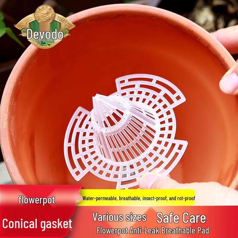 

Dewodo Conical Flower Pot Drainage Mesh Pads (10-Pack)