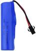 LiPo baterie 1S 3,7V 1200mAh pro RC terénní auta a nákladní auta | Konektor SM | Dlouhá výdrž | Modrá