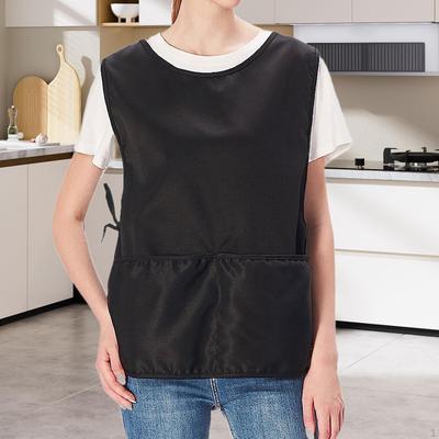 Apron Art Vested with Side Ties for Gardening Hair Stylist Painting