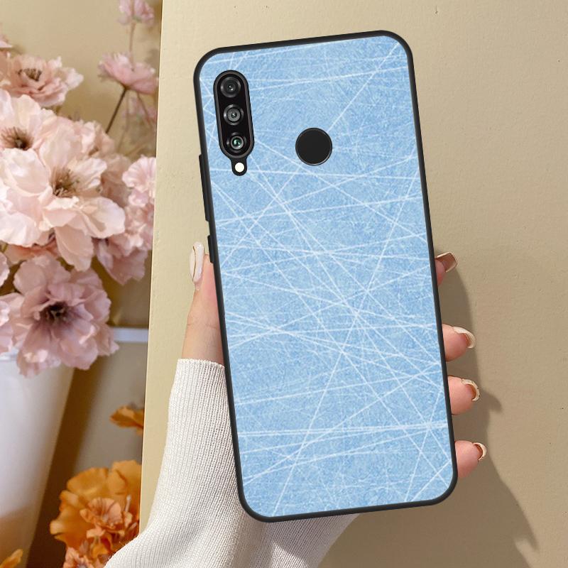 Ice Hockey Rink Sport For Huawei Nova 10 SE 9 3i 7i 8i 11i 12i Y73 Y90 Y70 Y72 Y61 Y91 P60 Pro P40 P30 Lite Case