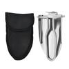 Stainless Steel Folding Gardening Shovel Multi-Purpose Mini Gardening Potting Tools Shovel for Backpack Gardening And Potting