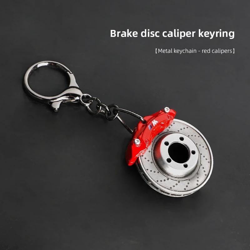 BAAI1 Car Sticker 2026 For BMW Turbo Hub Brake Disc Car Keychains Pendant Key Ring For BMW F12 F13 G11 G12 G08 E89 E86 F26 F16 F40 G30
