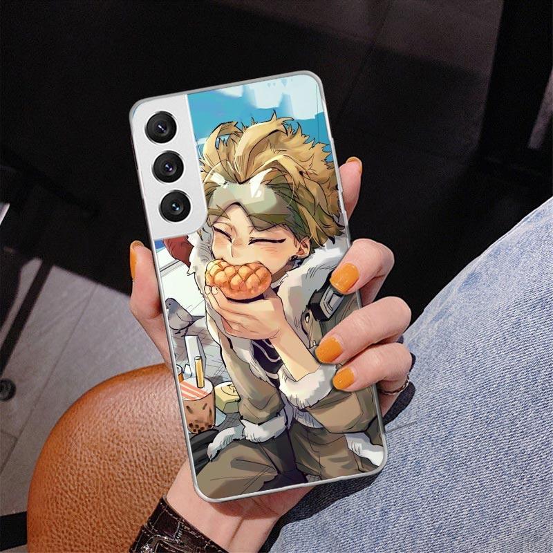 

My Hero Hawks Phone Case For Samsung Galaxy S24 S25 Edge S26 Ultra S23 S22 S21 Plus S20 FE + Personalized Print Cover Galaxy S24 Samsung S26 Plus