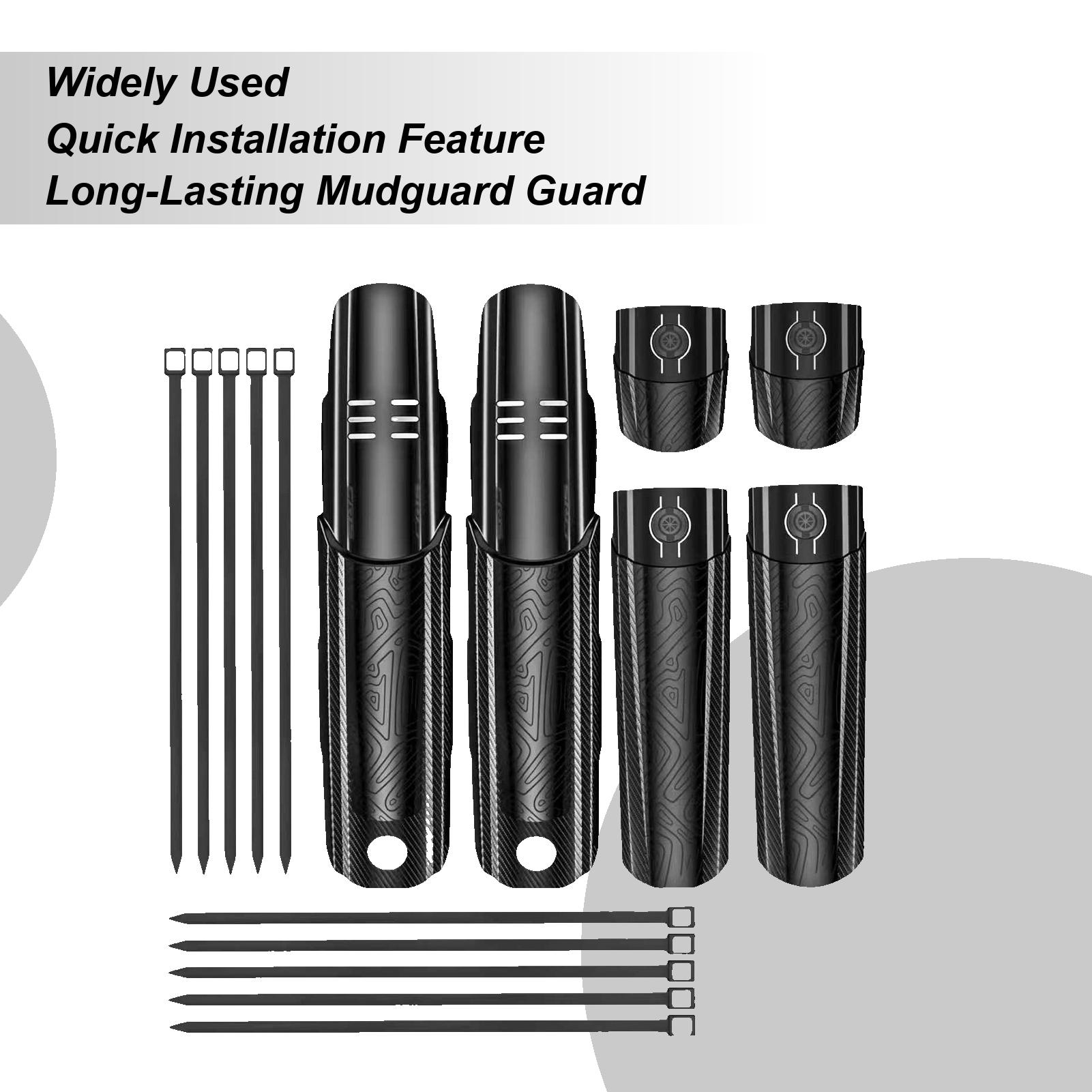 Велосипедные Крылья Передние Задние Полное Покрытие Передние/Задние Крылья Для Вилок Грязезащита Горных Дорожных Велосипедов Все Колеса Мужские Женские Электрические China Mainland