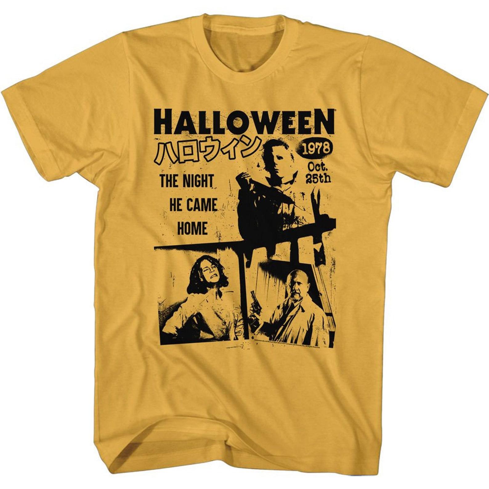 Halloween Japanese Flyer Ginger Adult T-Shirt S