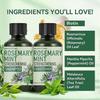 Rosemary & Mint Strengthening Shampoo and Conditioner, Nourishment & Smoothness for Thin Hair, Reduce Frizz and Add Shine for All Hair Types