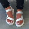 Moda Donna Primavera Estate Comodi sandali antiscivolo Suola in schiuma Sandali casual da esterno durevoli