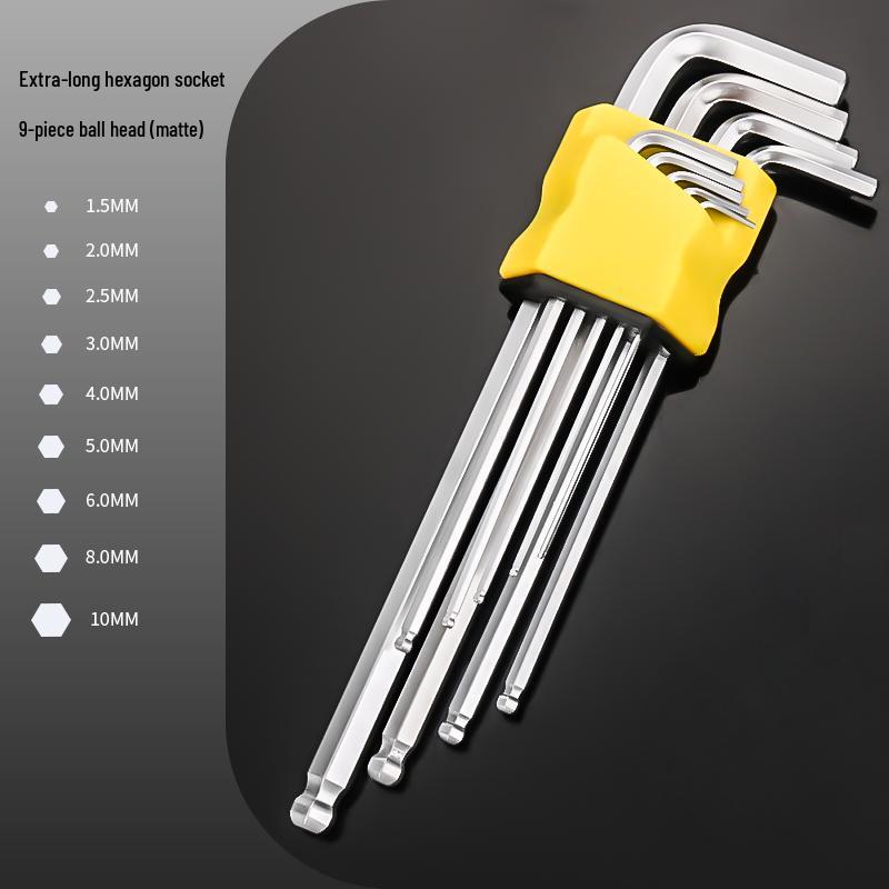 6-Point Torx and Metric Hex Wrench Set