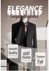 High-Quality Wool Suit: Business Casual & Formal Wear for Weddings
