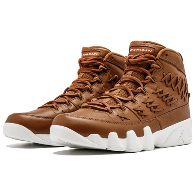 New JORDAN 9 Retro Pinnacle 'Baseball Glove Brown' 897560-203