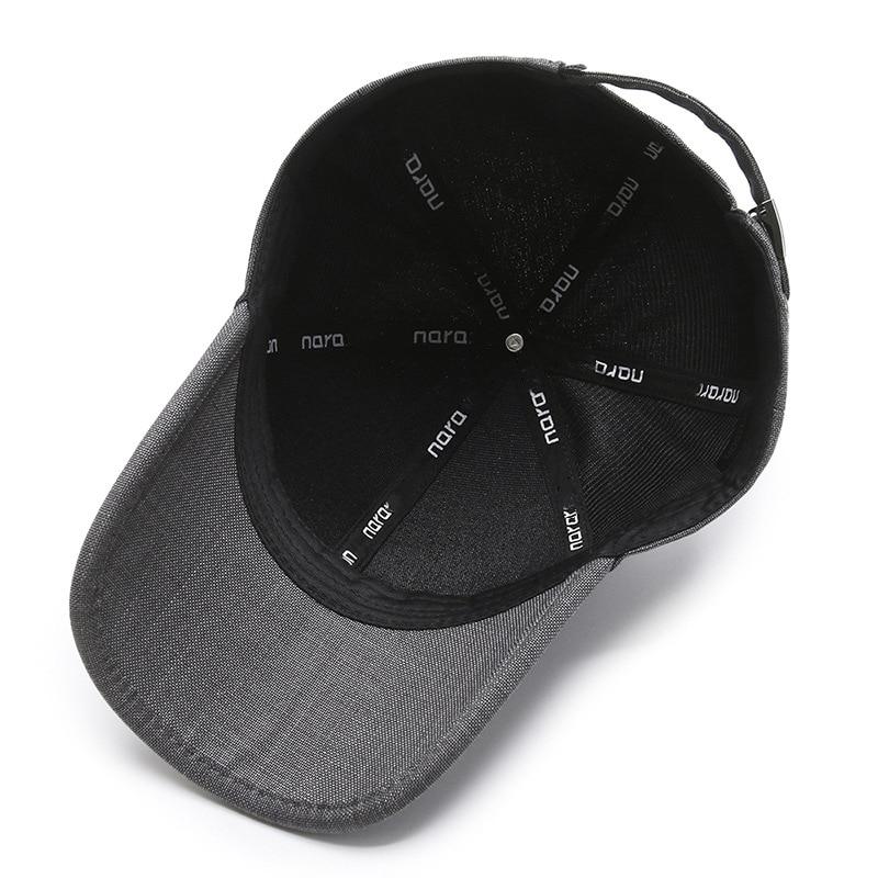 Northwood Cotton Men's Baseball Cap Solid Snapback Trucker Caps Dad Hats Mens Cap