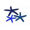 Aquarium Ornament - BIORB - Starfish - Blue - 3 Pieces - Size S