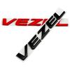 Metal 3D Car Sticker Body Side Badge Styling for Honda Vezel Logo 2023 2019 2021 2020 Auto Rear Trunk Emblem Decals Accessories