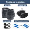 YunSCM Set of 2, 29x2.10 Tires, 54-622 Bicycle Tires + 28/29x1.75/2.40 Tubes with 32mm American Valves, Rim Tape, and Tire Levers, Y-2115