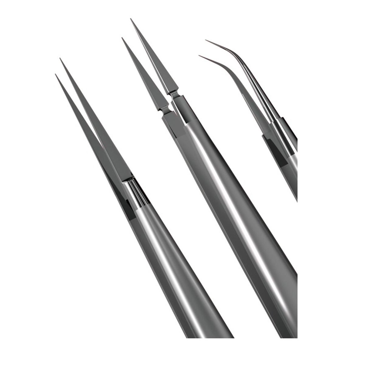 

2025+ NS(02-04) Super Alloy Tweezers Phone Circuit Repair Hand Tool Non-Magnetic Stainless Steel Flying Wire Forceps China Mainland